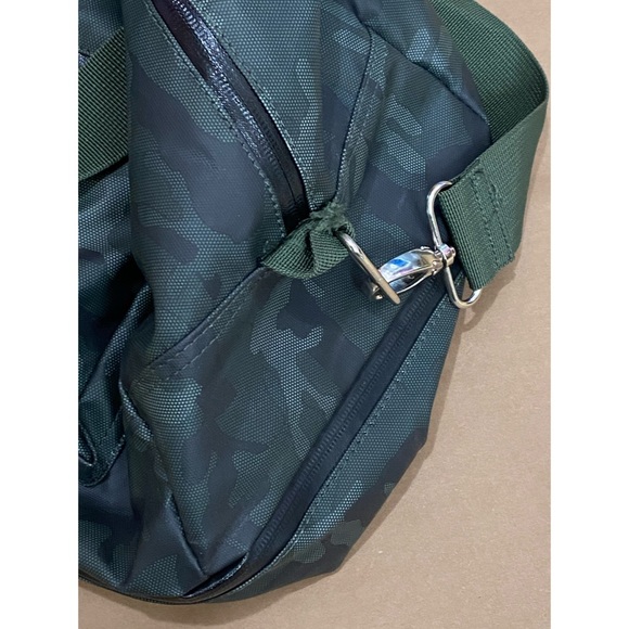 Duchamp Bags Duchamp Rubberized Camo Green Duffle Bag Poshmark